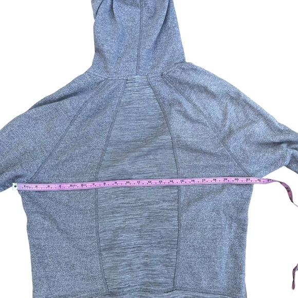 Prana Hoodie Sweatshirt Womens Long Sleeve Stretch Pockets Gray Extra Large - Picture 13 of 15